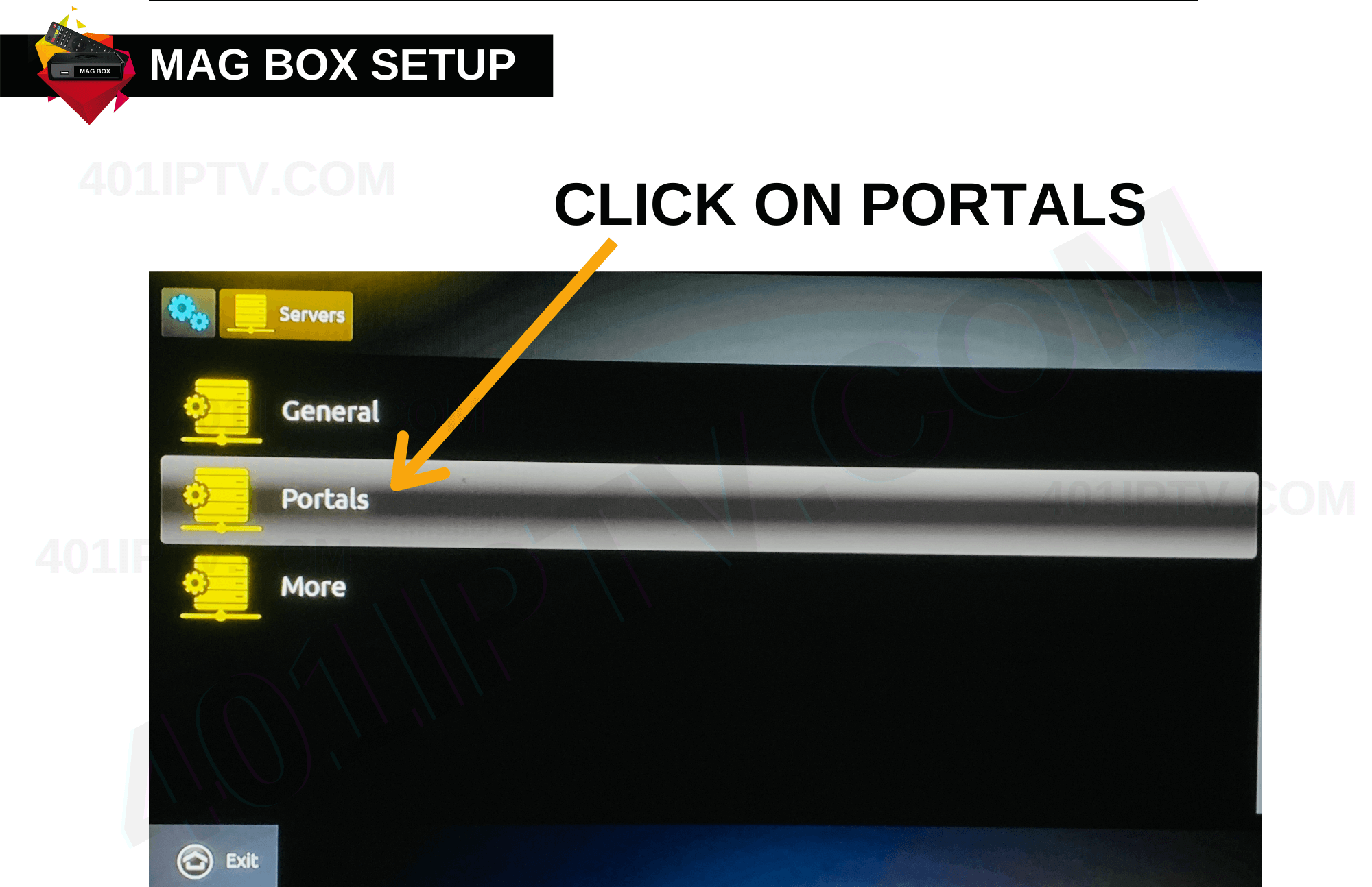 01 HOW TO SETUP MAG IPTV BOX-12