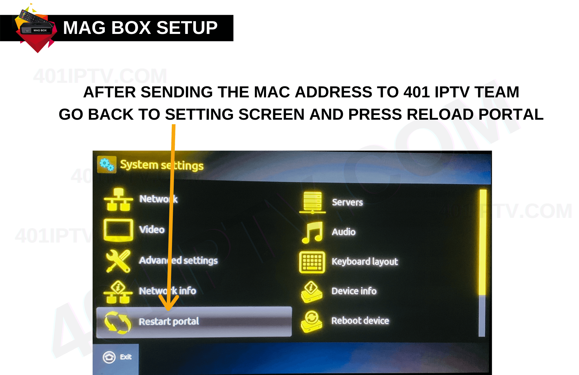 01 HOW TO SETUP MAG IPTV BOX-17