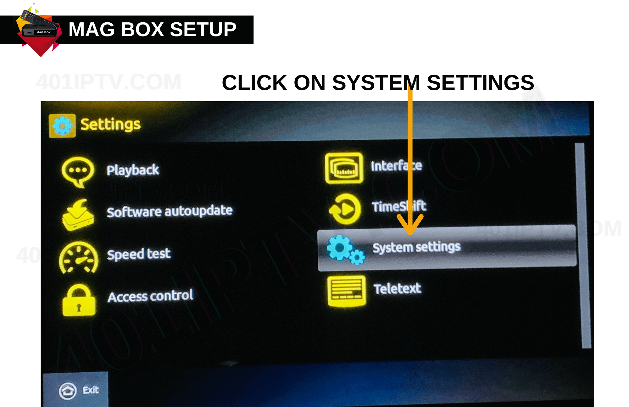 01 HOW TO SETUP MAG IPTV BOX-4