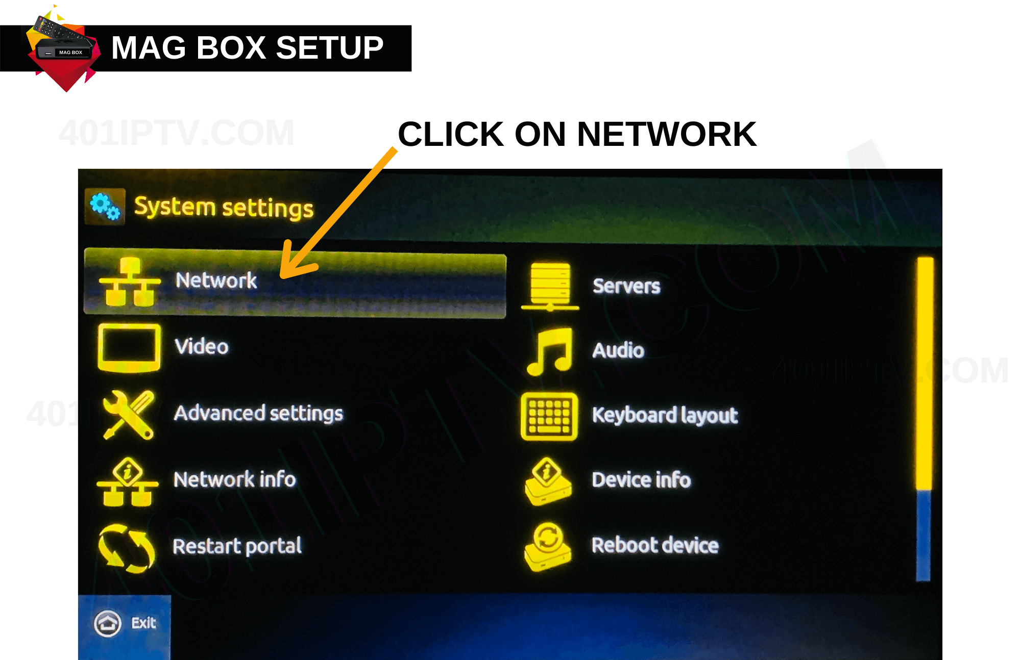 01 HOW TO SETUP MAG IPTV BOX-5