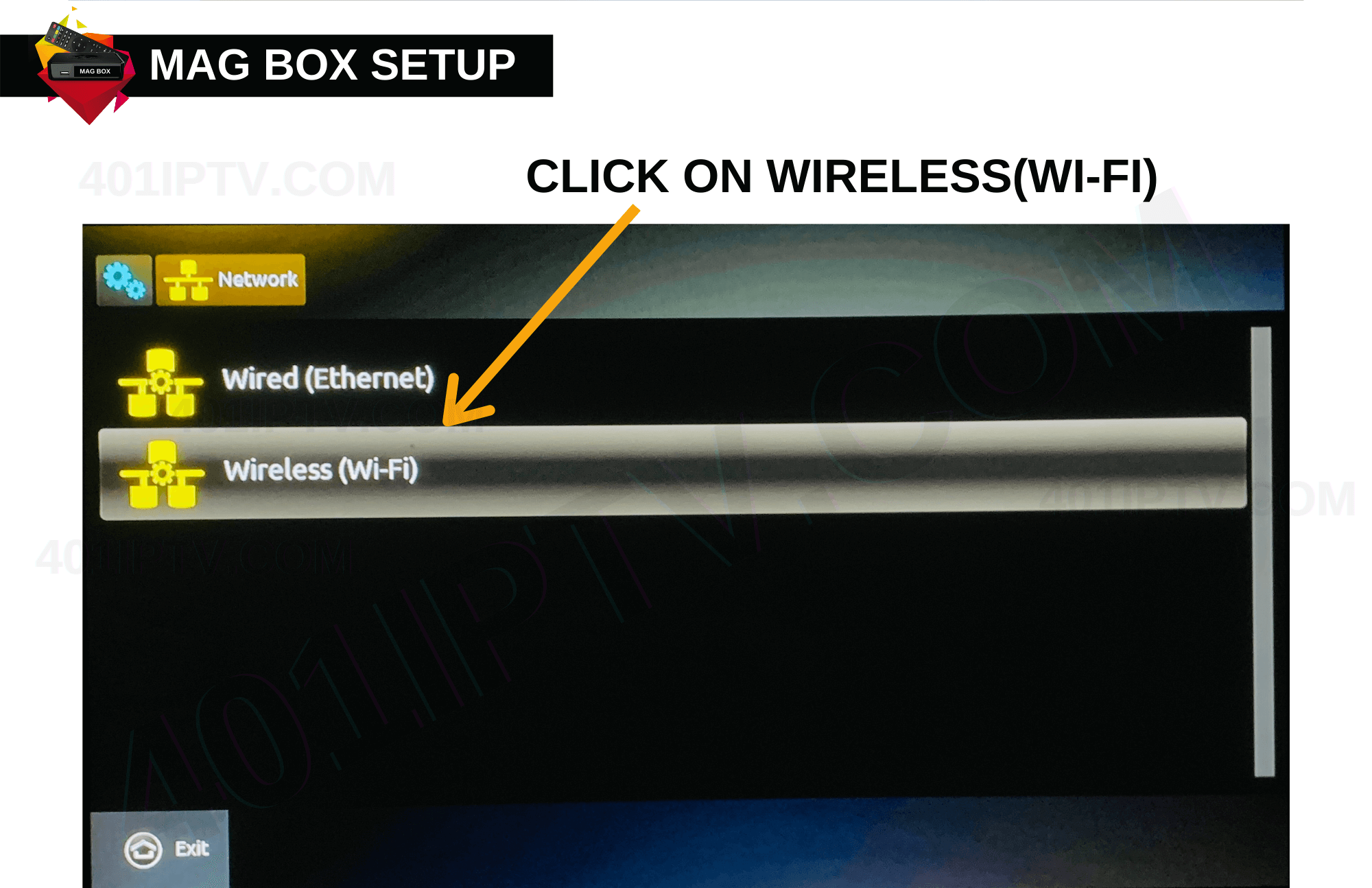 01 HOW TO SETUP MAG IPTV BOX-7