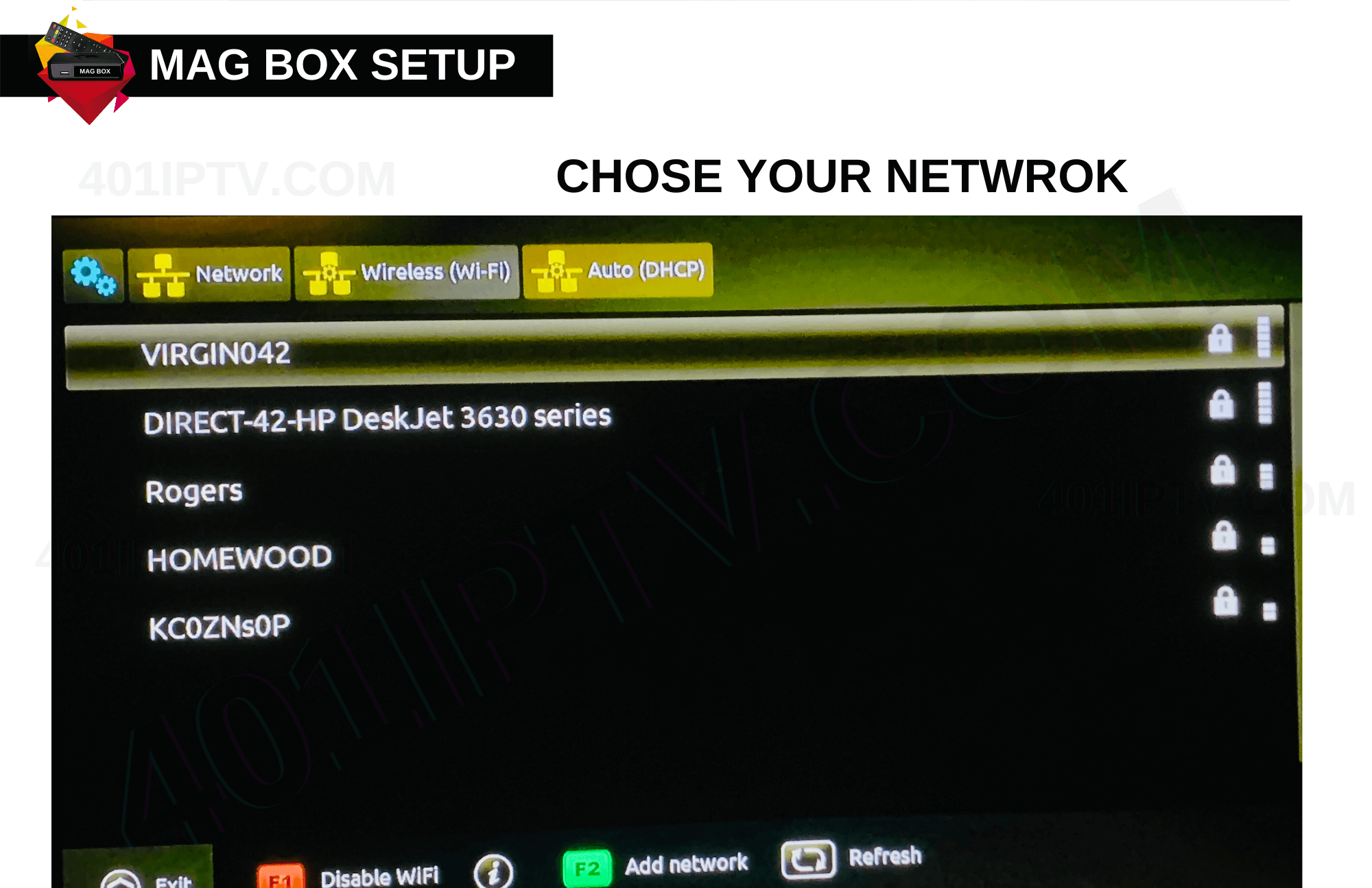 01 HOW TO SETUP MAG IPTV BOX-8